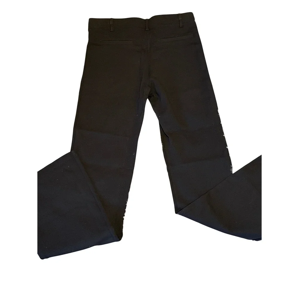 Betabrand Dress Pant Yoga Pants Black Bootcut Size S Long W0104-BK‎